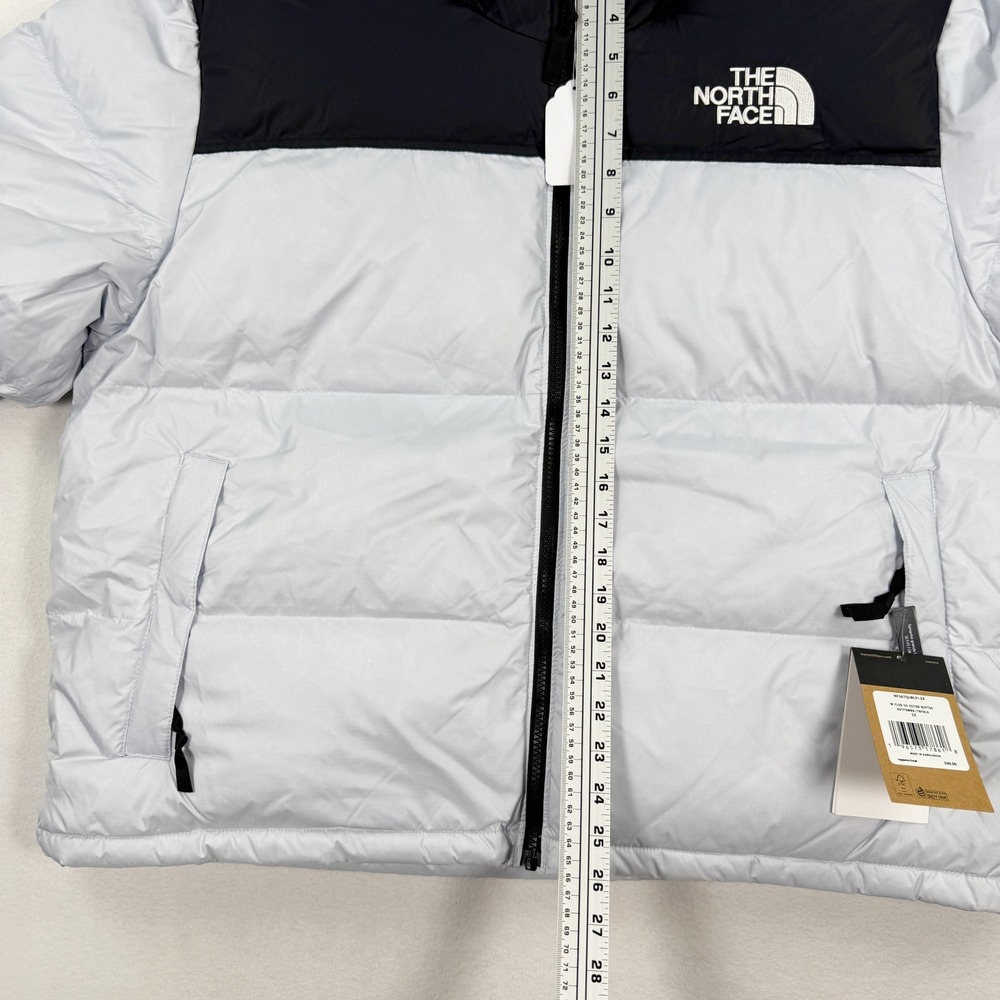 The North Face 96 Retro Nuptse Womens 2X Plus Desert Periwinkle / Black NEW - Picture 7 of 11